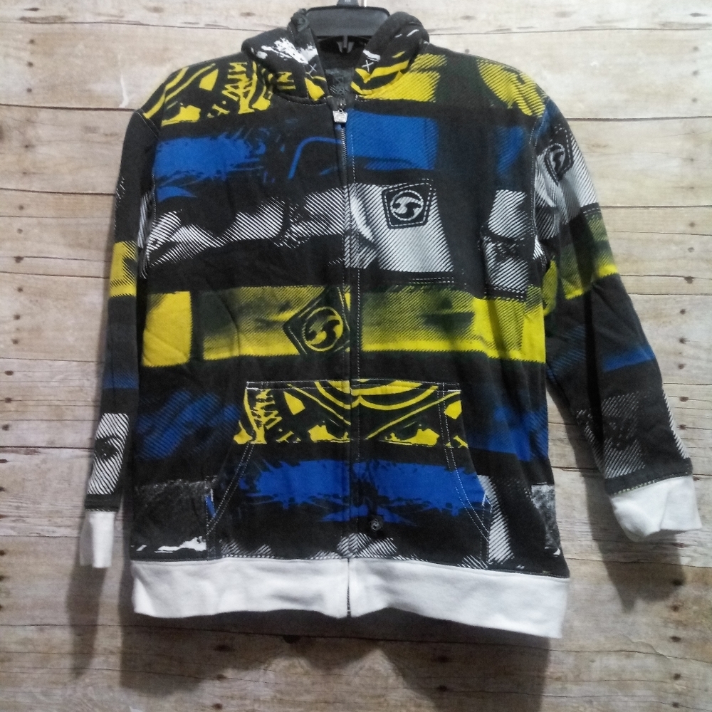 Ocean current Sherpa full zip closure hood…